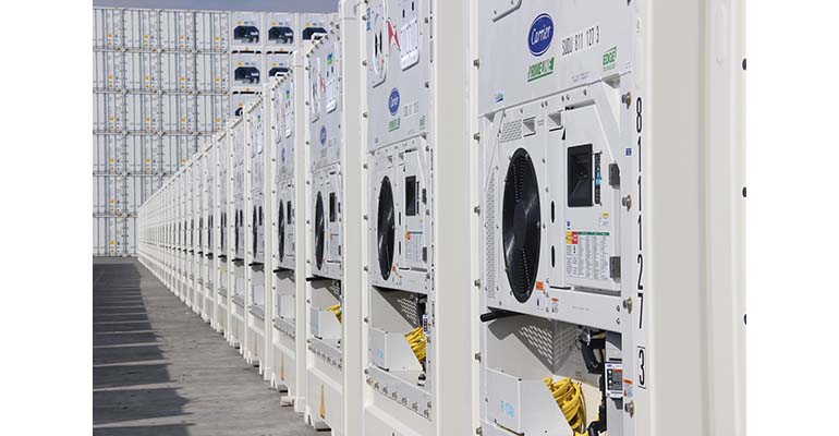 Refrigeratedtransporter 3035 Hamburg Sud Xtendfresh Units