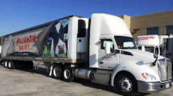 Refrigeratedtransporter 3056 Hollandia Dairy Uses Kenworth Trucks