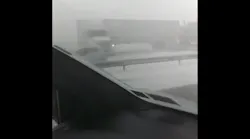Trucker 6421 Snowpileup On I 90 0