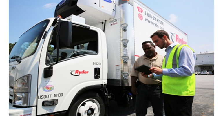 Refrigeratedtransporter 3107 Ryder Rental Truck