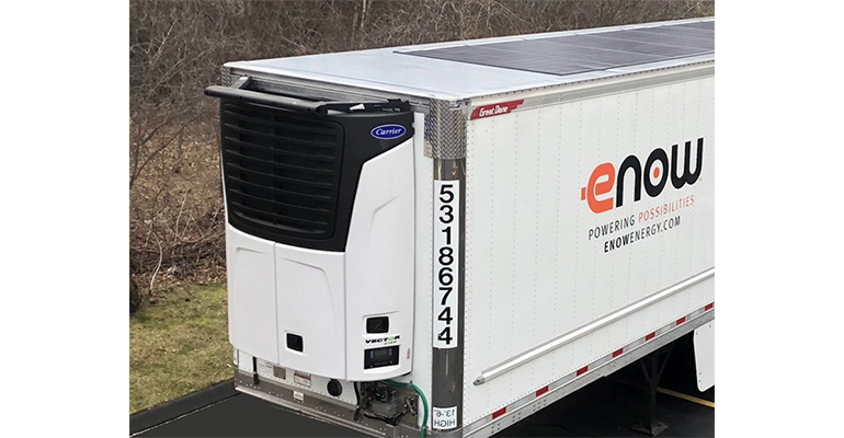 Refrigeratedtransporter 3179 Enow Solar Trailer