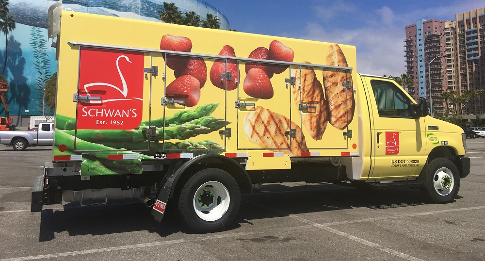 Schwan’s unveils fleet of propane autogas delivery trucks FleetOwner
