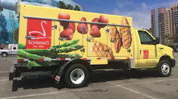 Refrigeratedtransporter 3187 Schwans Roush Cleantech Propane Truck Side2