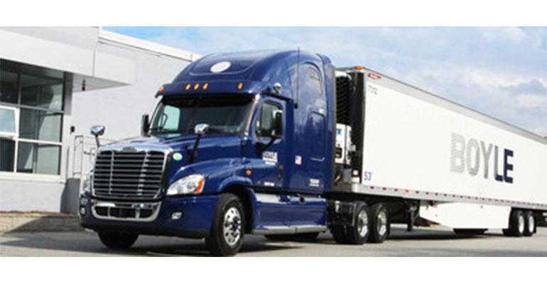 Refrigeratedtransporter 3225 Boyle Transportation Truck Trailer