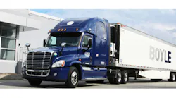 Refrigeratedtransporter 3225 Boyle Transportation Truck Trailer