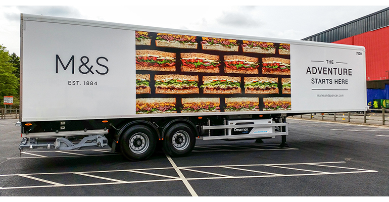 Refrigeratedtransporter 3226 Dearman Trailer By Marks Spencer Store