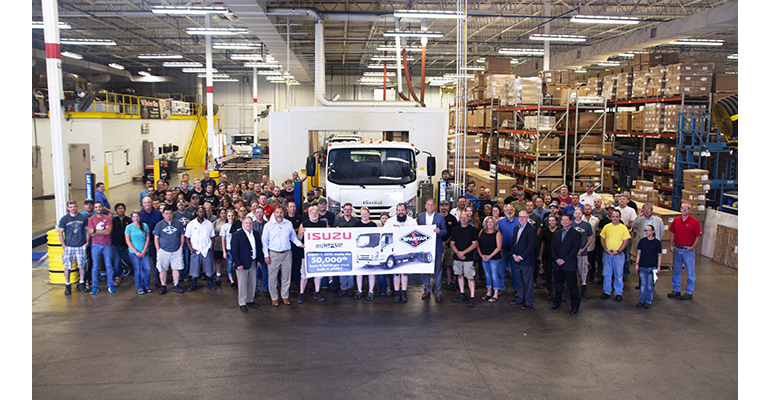 Refrigeratedtransporter 3338 Isuzu 50000 N Series Gas Truck Group