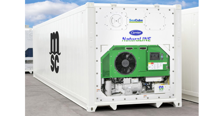 Refrigeratedtransporter 3352 Msc Naturaline Unit