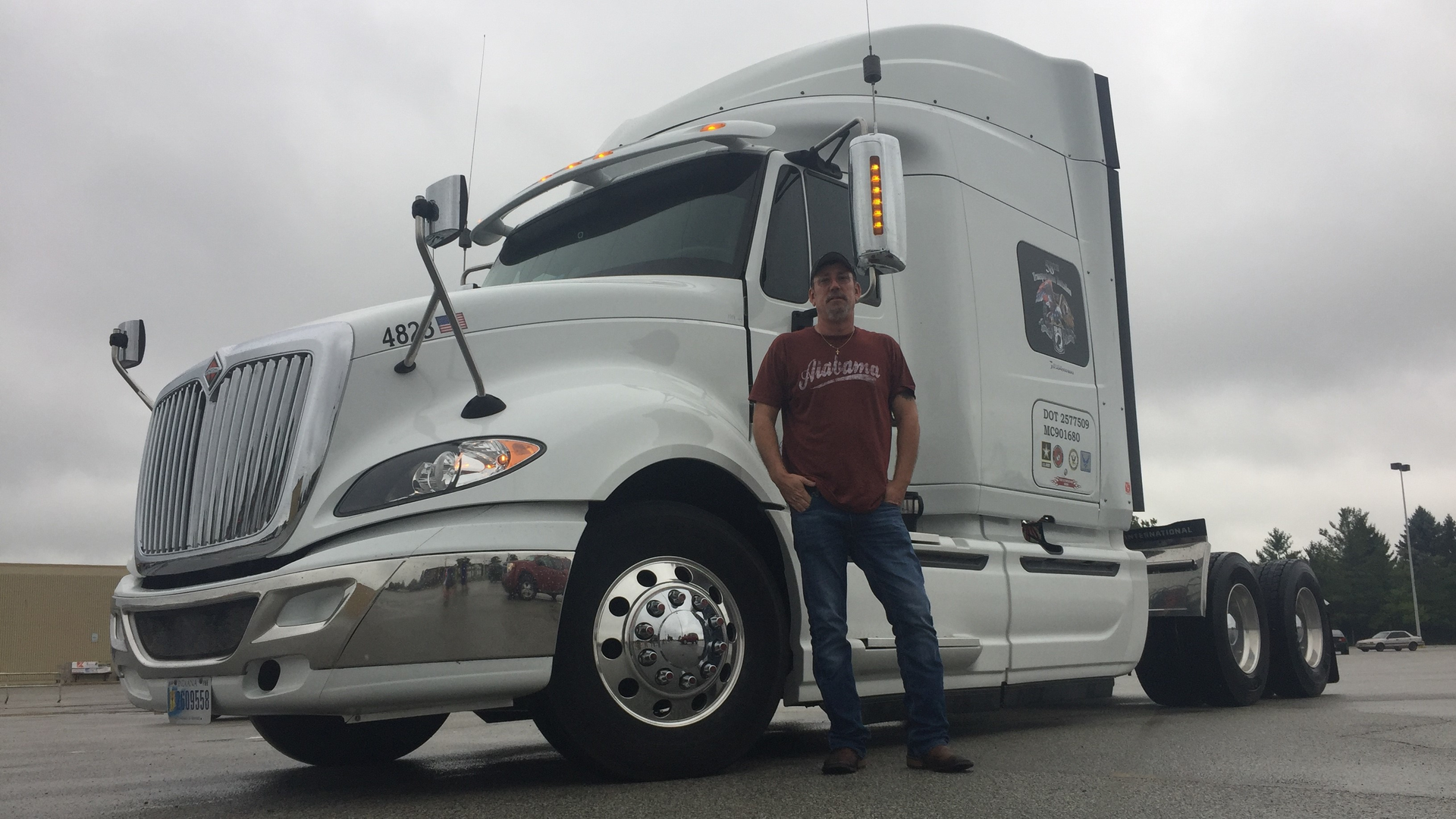 Trucker 8173 Wm Cook Trucking