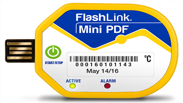 Refrigeratedtransporter 3545 Deltatrak Flashlink Logger Pic