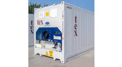 Refrigeratedtransporter 3550 Textainer Primeline One Container