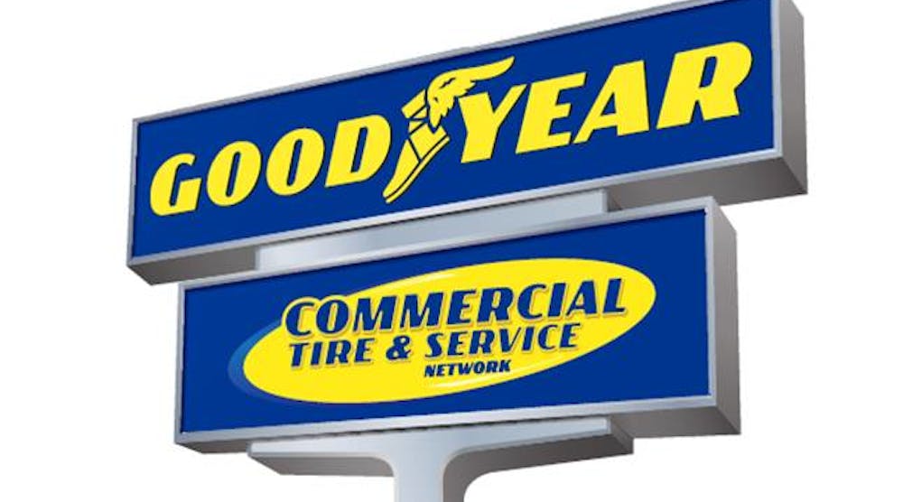 Trucker 8242 11 05 18 Goodyear Commercial Network Logo Sign