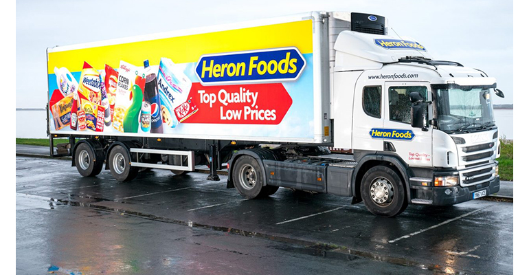 Refrigeratedtransporter 3636 Heron Foods Truck Trailer