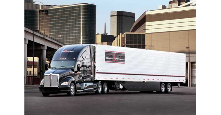 Refrigeratedtransporter 3705 Stevens Transport Truck Trailer Rig