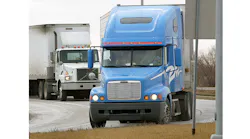 Refrigeratedtransporter 3726 Trucks On Roadway Tim Boyle Getty 0