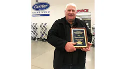 Refrigeratedtransporter 3766 Wayne Merrill 2018 Service Manager Of The Year