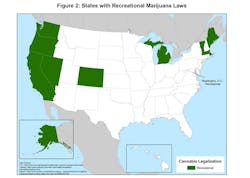 Www Fleetowner Com Sites Fleetowner com Files 031419 Atri Recreational Marijuana Legalization Map