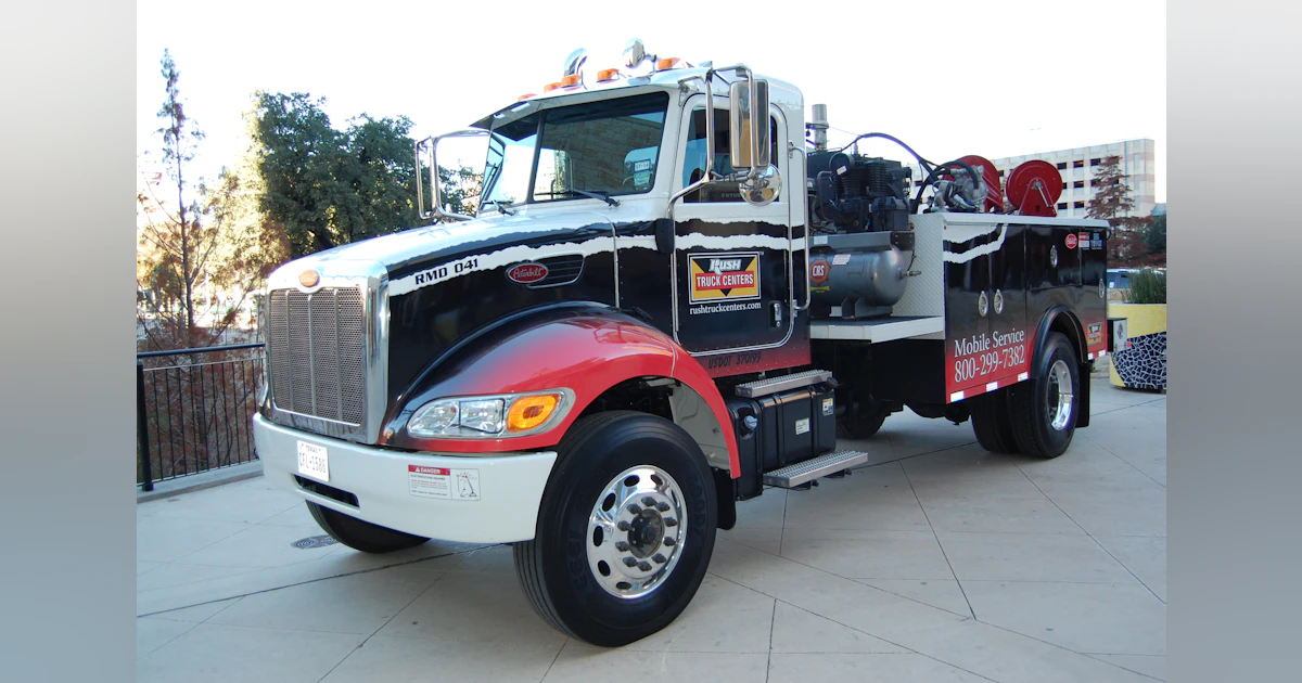 Mobile Service Rig Layout of a mobile maintenance service truck | FleetOwner