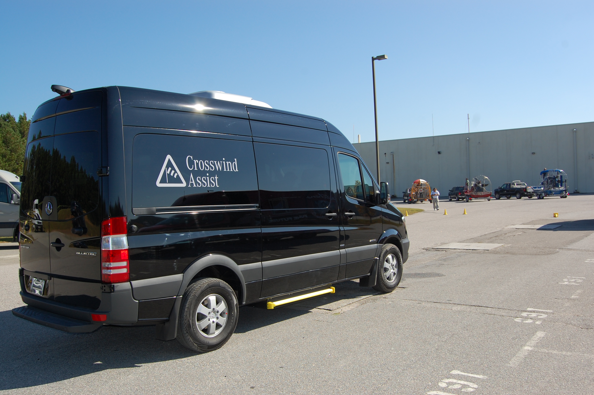 Sprinter Crosswind Assist Demonstration FleetOwner