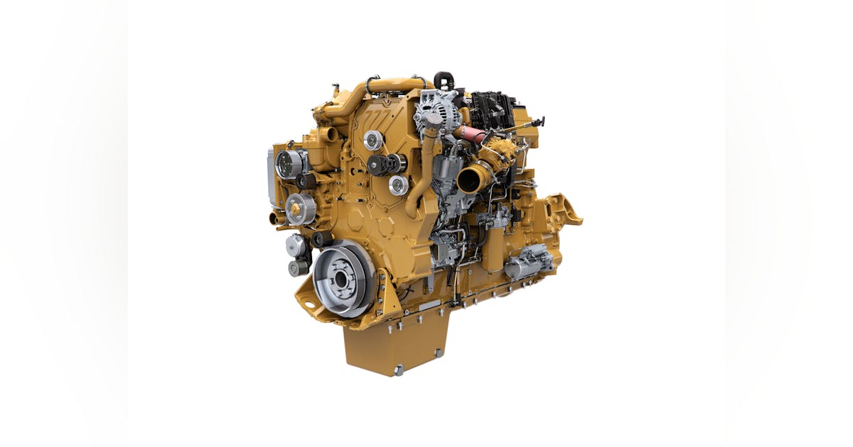 Cat unveils 15L C15 engine | FleetOwner