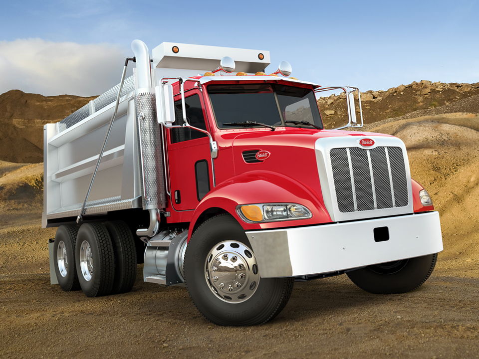 Bendix air disc brakes available on Peterbilt Models 382 and 348