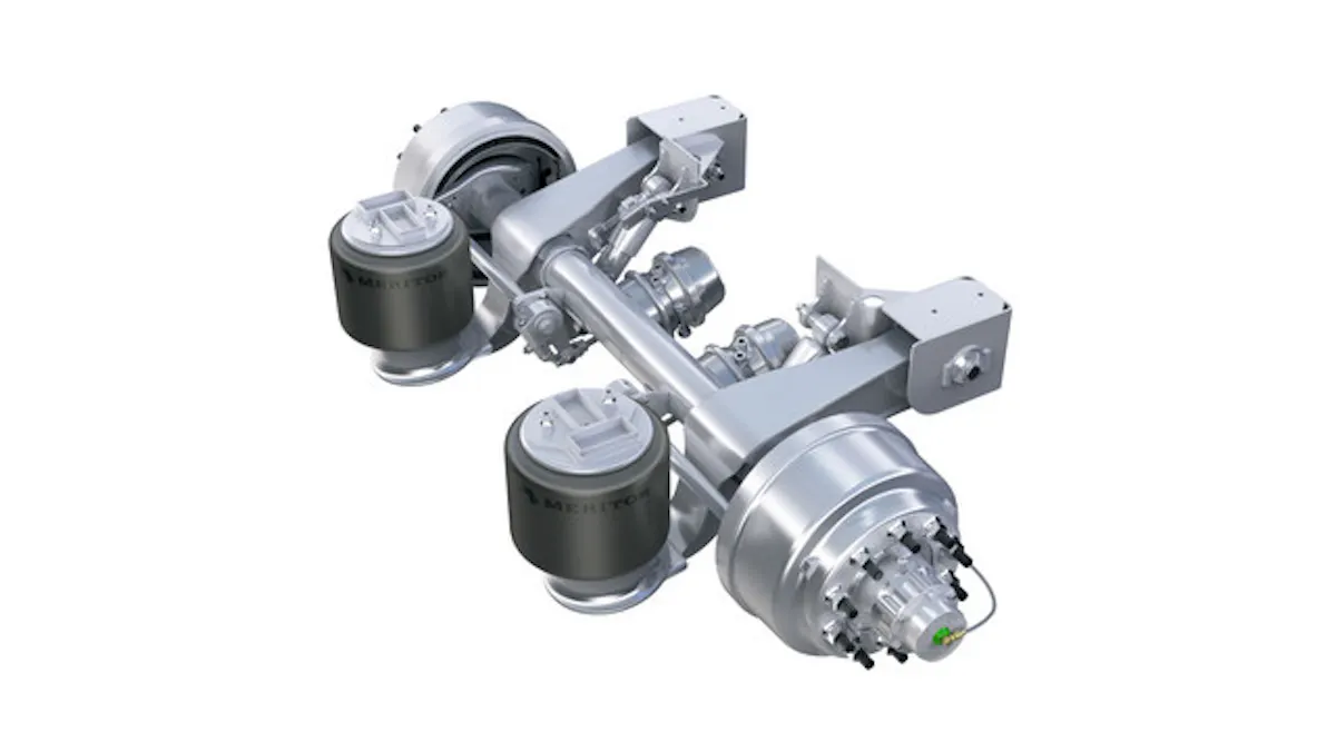 Meritor adds low-mount models to suspension series | FleetOwner