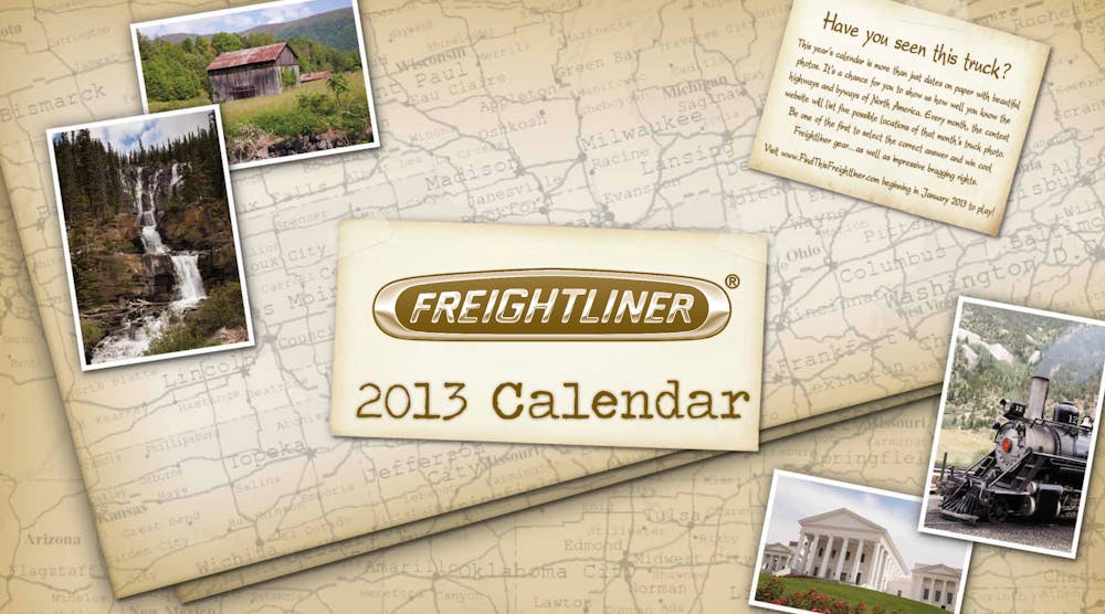 Fleetowner 3099 Freightliner Calendar