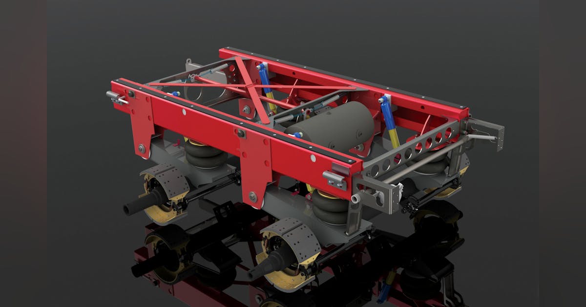 Reyco Granning debuts stronger airride slider trailer suspension