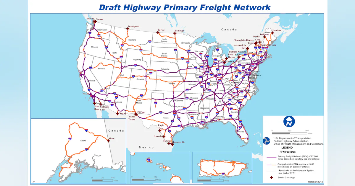 Keyfreight More time to weigh in on proposed key freight highways | FleetOwner