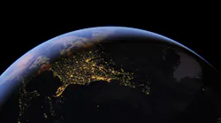 Earth sunset