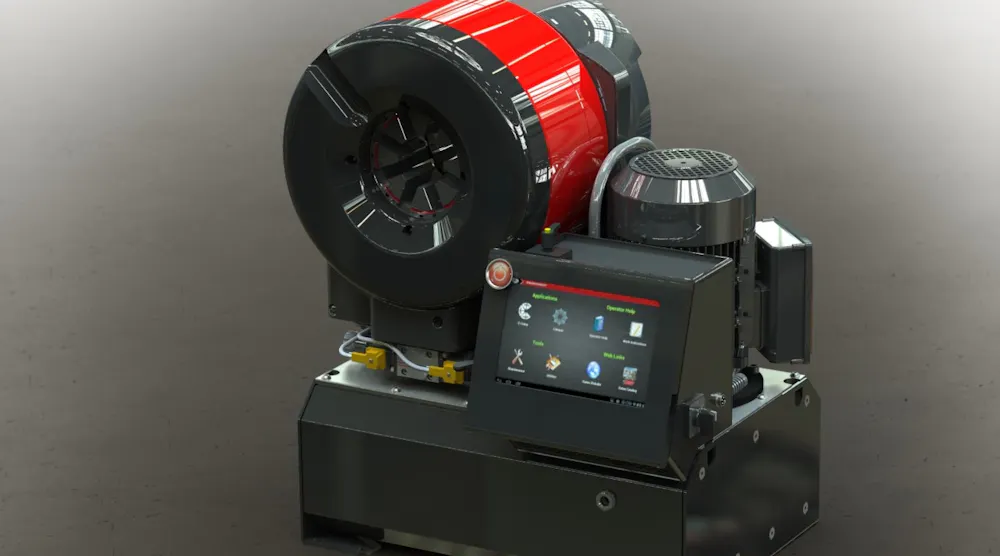 Gates Ecrimp Gates Corp. to show off new hydraulic hose crimper | FleetOwner