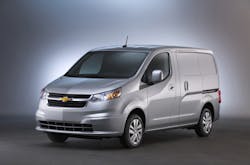 Based on the Nissan NV200 the new Chevy City Express compact cargo van has been reworked to provide features General Motors deemed key to segment customers Based on the Nissan NV200 the new Chevy City Express compact cargo van has been reworked to provide features General Motors deemed key to segment customers