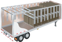 Kinedynersquos Kaptive Beam System allows for adjustments in 2in increments along mounted tracks Kinedynersquos Kaptive Beam System allows for adjustments in 2in increments along mounted tracks