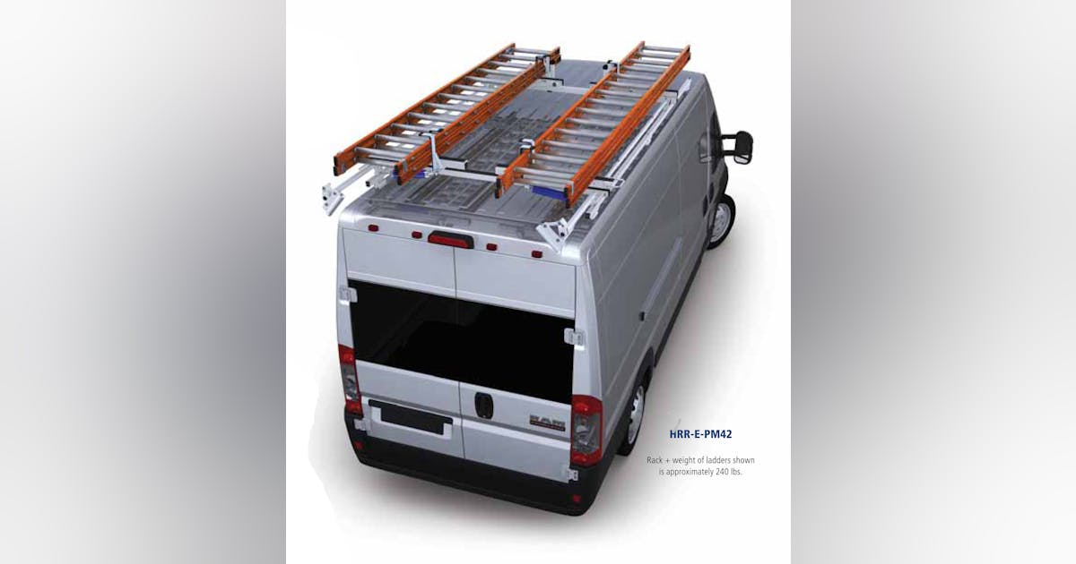 Firm offers more than 30 ladder rack models for ProMaster van | FleetOwner