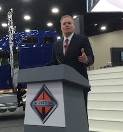 Bill Kozek Navistarrsquos president of North America Truck and Parts says OEM is currently forecasting that 2014 Class 8 sales will number between 220000 and 230000 units Bill Kozek Navistarrsquos president of North America Truck and Parts says OEM is currently forecasting that 2014 Class 8 sales will number between 220000 and 230000 units