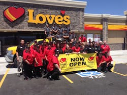 The staff at the Grand Junction CO Love39s location celebrates the grand opening last week The staff at the Grand Junction CO Love39s location celebrates the grand opening last week