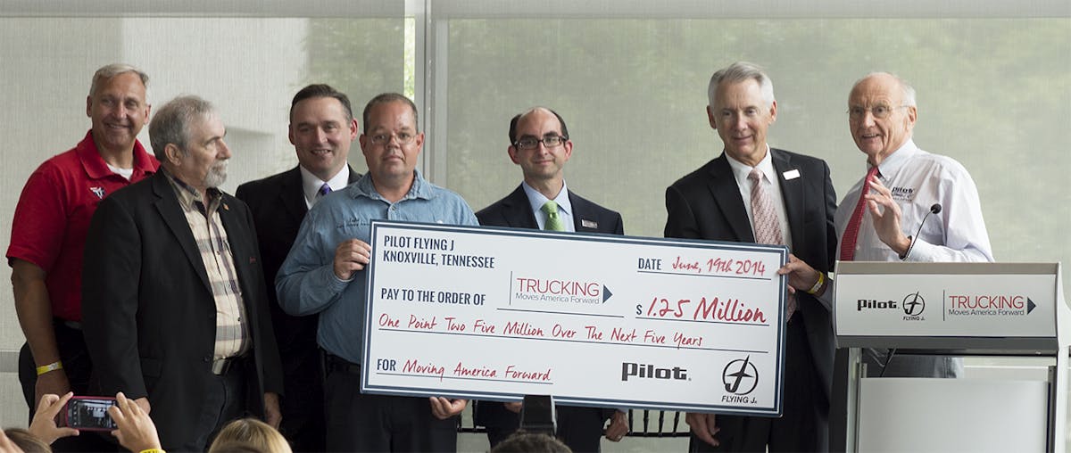 Pilot Flying J Donates To Trucking Advocacy Group Fleetowner