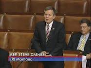 Rep. Steve Daines (R-MT), who sponsored an amendment to block funding for a rule to increase motor carrier insurance levels, argued that a dramatic increase in premiums could force 40% of carriers out of business. &ldquo;The bottom line is this: the trial lawyers win, the small businesses lose.&rdquo;