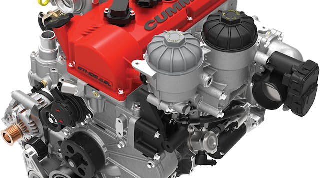 The Cummins 2.8L ETHOS engine was developed specifically to run on E-85, which the engine maker describes as a &ldquo;clean-burning blend&rdquo; of 85% ethanol and 15% gasoline