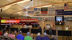 Course A at the champioships hosted drivers competing in the tank truck and flatbed categories. Photo: Avery Vise