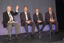 Left to right Menig Nussbaum Merches and Devito Left to right Menig Nussbaum Merches and Devito