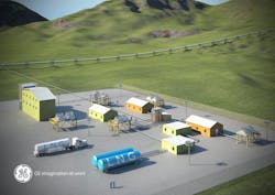 Generl Electric39s rendering of 39mico39 site for producing LNG fuel for longhaul trucks Generl Electric39s rendering of 39mico39 site for producing LNG fuel for longhaul trucks