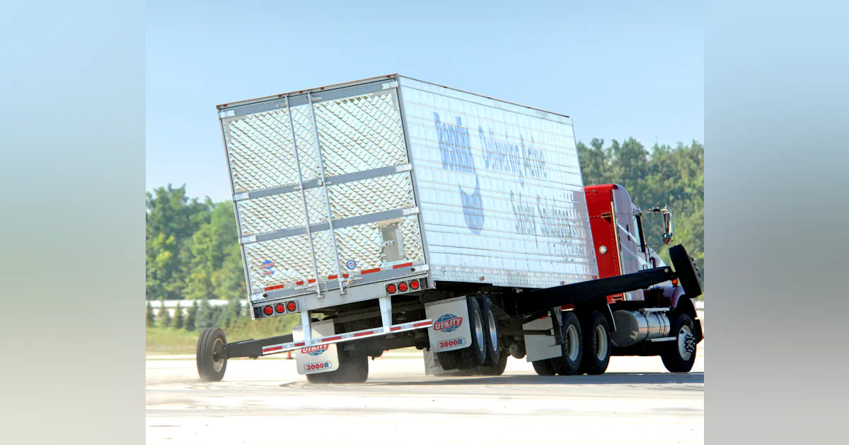 Utility to make Bendix roll stability a standard spec on refrigerated ...