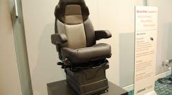The &apos;next generation&apos; Bose Ride system II seat.