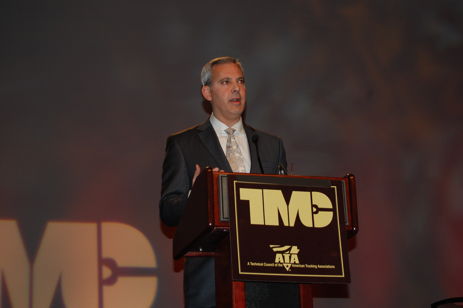 ATA39s David Osiecki pinch hit as keynote speaker at the 2015 TMC annual meeting