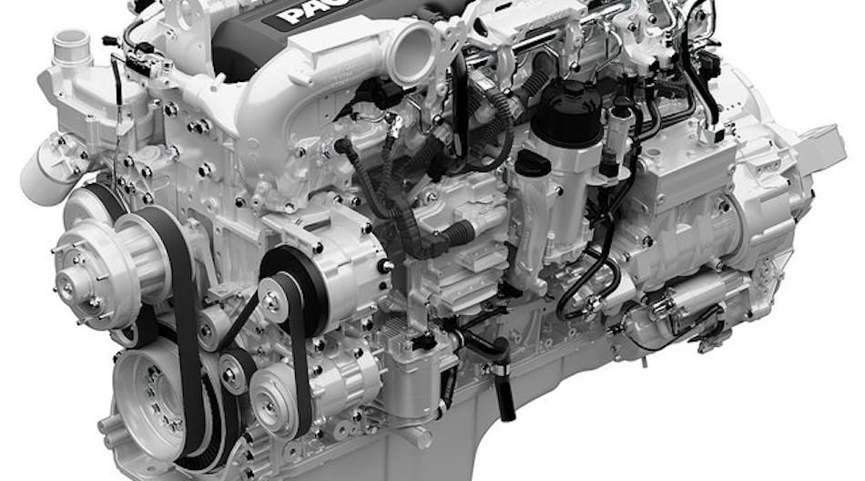 The Kenworth Paccar MX-13 engine is available for Kenworth Class 8 models.