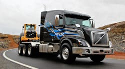 The Volvo VNX 630 model, designed for high gross weight applications and heavy-haul tasks like heavy equipment hauling, oil and gas delivery and timber transport, is now offered with a tridem rear axle group.