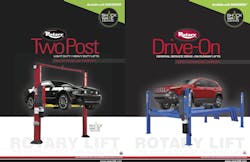 Rotary Liftrsquos new twopost and driveon lift brochures each cover light and heavyduty lift options and include helpful guides to assist customers Rotary Liftrsquos new twopost and driveon lift brochures each cover light and heavyduty lift options and include helpful guides to assist customers