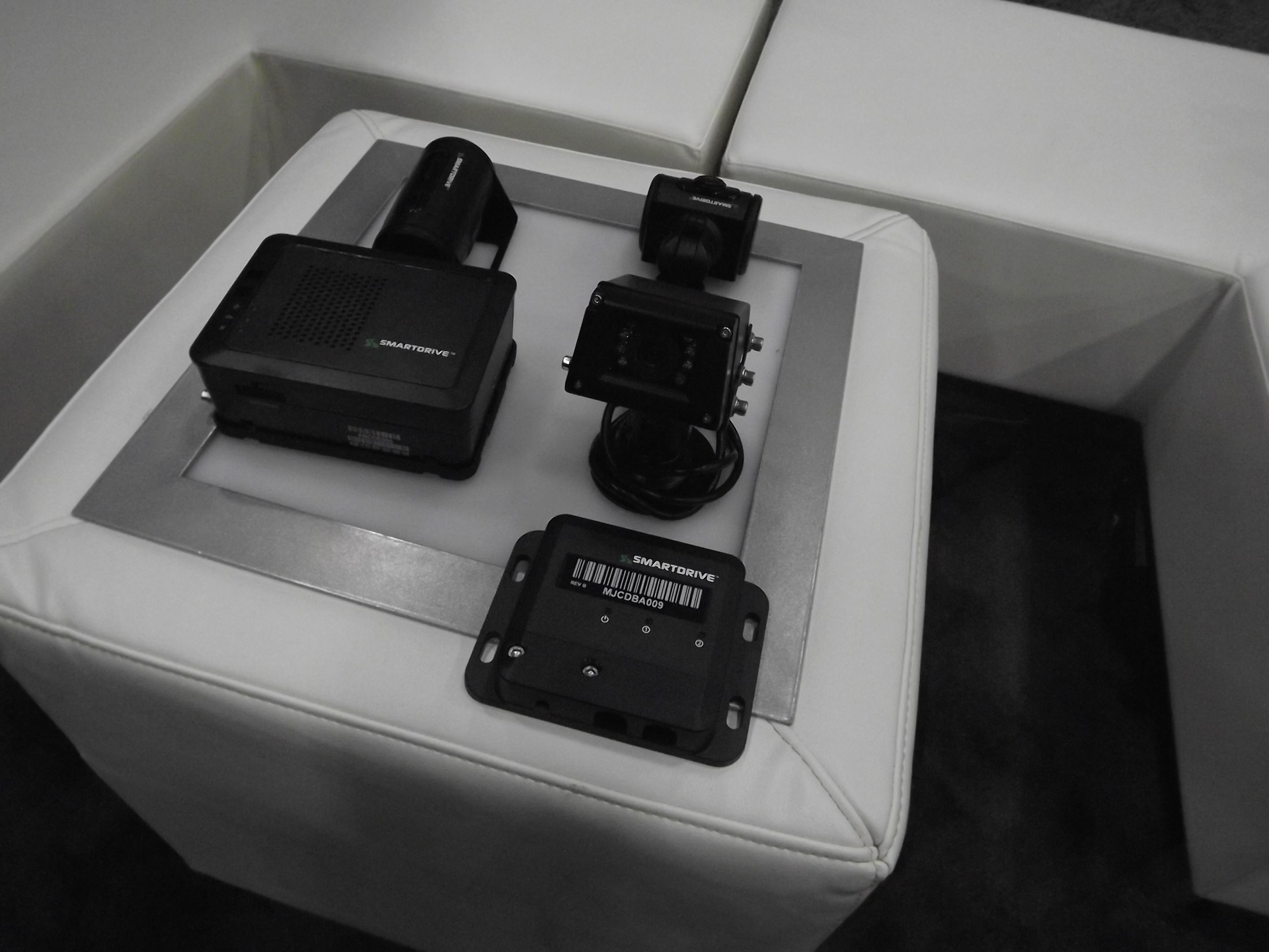 The SmartDrive system can utilize one two or four cameras depending on fleet needs