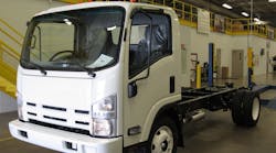 Isuzu just rolled out its 20,000th gasoline-powered N-Series truck.